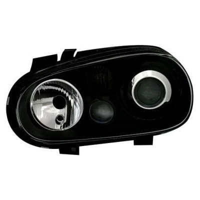 Depo Кристални фарове golf iv r32 - черни