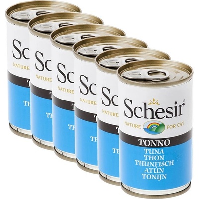 Schesir cat tuniak v želé 6 x 140 g