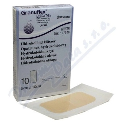 Granuflex Extra-Thin 5 x 10 cm 10 ks