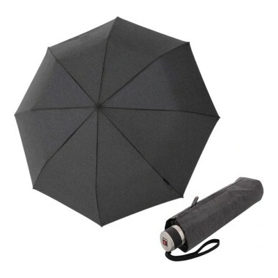 Knirps Knirps Chrome Matt Manual Melange black