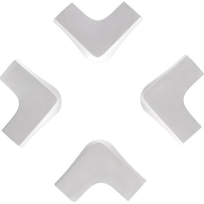 Zopa Gumová ochrana rohov 4 ks XL White