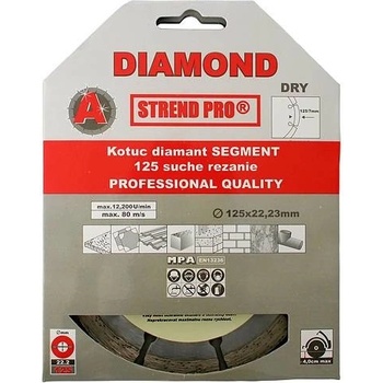 Strend Pro 521A Diamantový segmentový kotúč 180 mm 223925