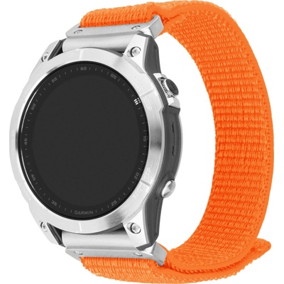 FIXED Nylon Sporty Strap na Garmin QuickFit 26mm (FIXNST2-QF26MM-OR) oranžový – Zboží Živě