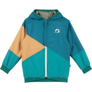 finkid Детско водоустойчиво яке Finkid Kid's Muutuva Waterproof jacket - Vetiver / Deep Jungle - размер 90/100 (703-4361-0612)