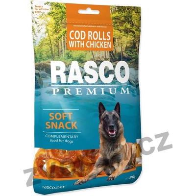 Rasco Premium tresčí rolky obalené kuřecím masem 230 g