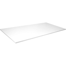 ZLKL De0093 Stolová doska biela 160 x 80 x 2,5 cm