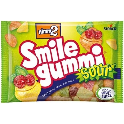 nimm2 Smilegummi Sour kyslé želé s ovocnou príchuťou 100 g