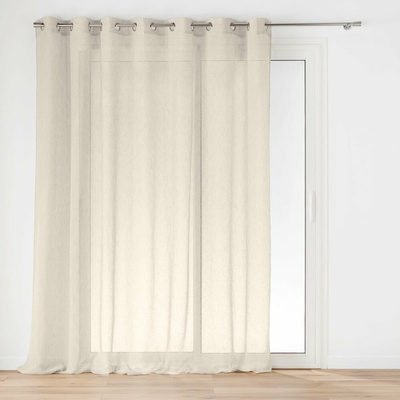 Záclona v prírodnej farbe 240x240 cm Carlin – douceur d'intérieur