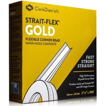 Strait Flex Gold MID-FLEX 250 Rohová páska na sádrokarton 64 mm x 30 m