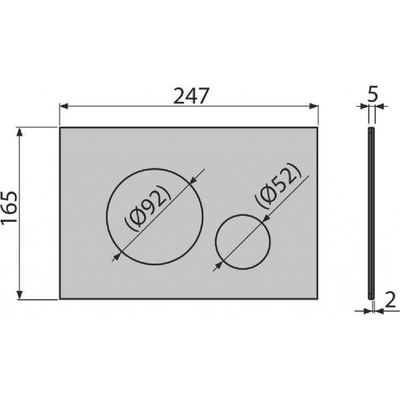 Alcadrain FLAT INOX TURN-INOX