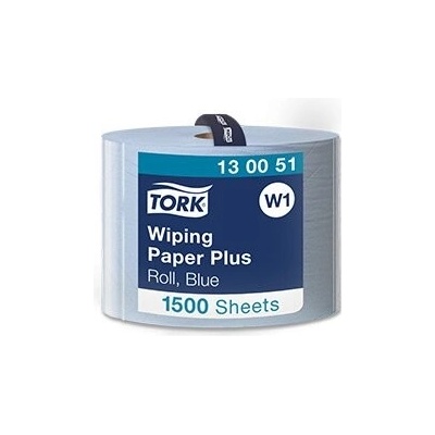 Tork Wiping Paper Plus dvouvrstvé, modré, 510 m