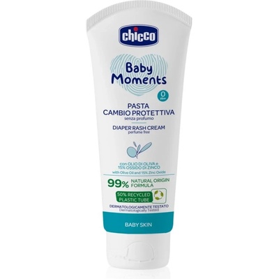 Chicco Protective Diaper Cream крем за всекидневна грижа за дупето за деца от раждането им 100ml