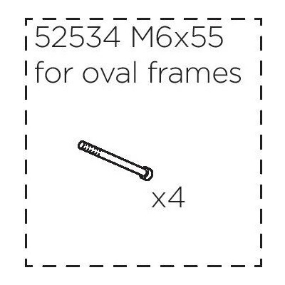 Skrutka M6x55 Thule 52534 4 ks
