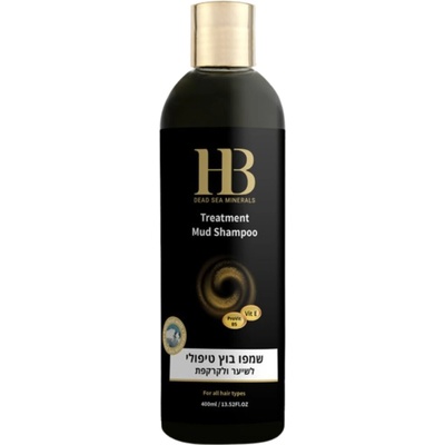 HB Dead Sea Minerals – Bahenní šampon na vlasy a pokožku hlavy 400 ml