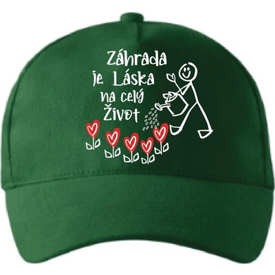 Fajntričko s potlačou Záhrada je láska na celý život