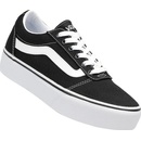 Vans dámská rekreační obuv WM Ward Suede Canvas black white