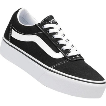 Vans dámská rekreační obuv WM Ward Suede Canvas black white