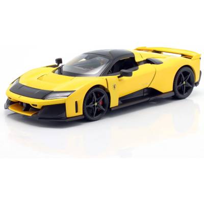 Bburago Количка Ferrari F80 2024 yellow black 1: 18 (Bburago) (28836)