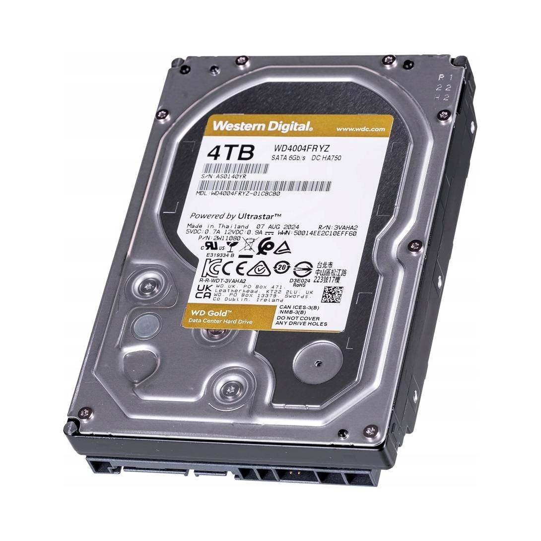 WD Gold 4TB, WD4004FRYZ od 291,11 € - Heureka.sk