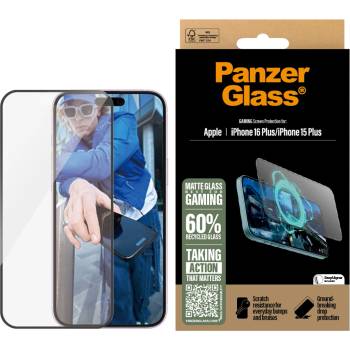 Panzer Стъклен протектор PanzerGlass - Gaming UWF, iPhone 16 Plus/15 Plus (5715685002359)