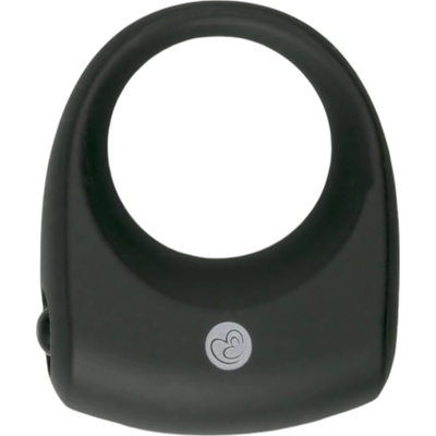 EasyToys - вибриращ пръстен за пенис (черен)