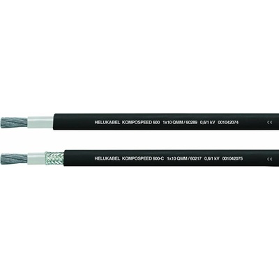 Helu 60219 kabel pro energetické řetězy KOMPOSPEED 600-C 1 x 25 mm² černá 100 m