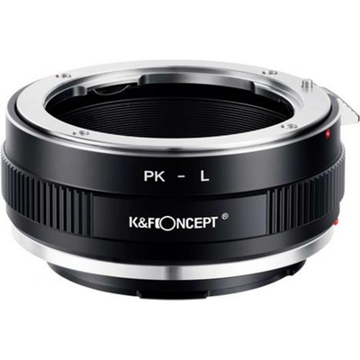 KF CONCEPT K&F Adaptér objektivu Pentax K (PK) na Sigma, Leica, Panasonic L-mount KF06.470