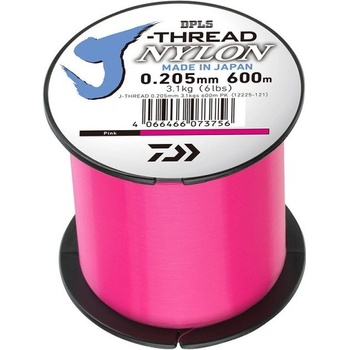 Daiwa J Threads pink 600 m 0,405 mm 12,50 kg