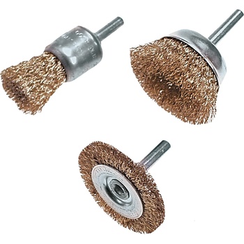 VERTO Кръгли четки, 3 бр. 62h613 (62h613)