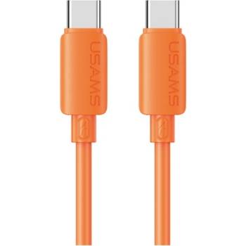 USAMS iPhone 14 Plus / 14 Pro Max / 14 Pro USAMS U98 кабел за данни Type-C - Lightning, 100 см, ОРАНЖЕВ SJ788USB03 (SJ788USB03)