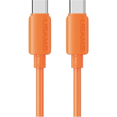 USAMS iPhone 14 Plus / 14 Pro Max / 14 Pro USAMS U98 кабел за данни Type-C - Lightning, 100 см, ОРАНЖЕВ SJ788USB03 (SJ788USB03)