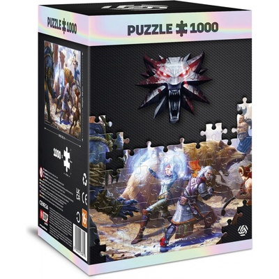 GoodLoot Zaklínač Geralt & Triss in Battle 1000 dílků