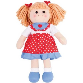 Bigjigs Toys látková Emily 35 cm