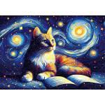 Yazz - Puzzle Starry Cat - 1 000 piese