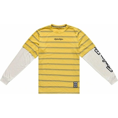 Troy Lee Designs Skyline Fakie Ride LS tee stripe butter