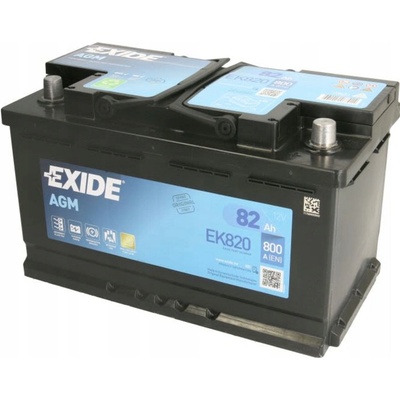 Exide AGM 12V 82Ah 800A EK820