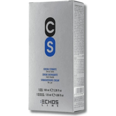 Echosline CS Straightening Cream - narovnávací krém, 100 ml a neutralizér, 120 ml