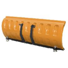Odolná radlice na sníh na ATV SHARK 152 cm oranžová, včetně adaptéru (Radlice na čtyřkolku)