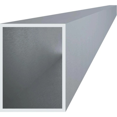 Hliníkový jekl 80x60x3 mm, délka 6000 mm