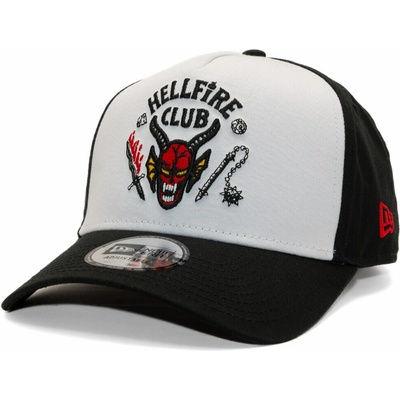 New Era Hellfire Club 9FORTY A-Frame Stranger Things Black
