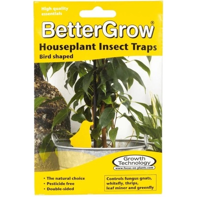 BetterGrow insect traps - лепкав капан за насекоми, с форма на птица, 15 бр (5035)