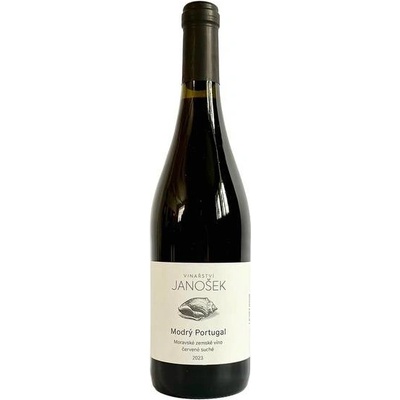 Janošek Modrý Portugal 12% 0,75 l (holá láhev)