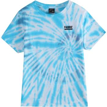 Fabric Юношеска тениска Fabric Tie Dye Short Sleeve T-Shirt Juniors - Blue/White