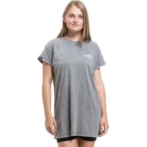 Meatfly дамска рокля Senna Gray Acid Wash / Mountains Meatfly | Siv | ЖЕНИ | XL