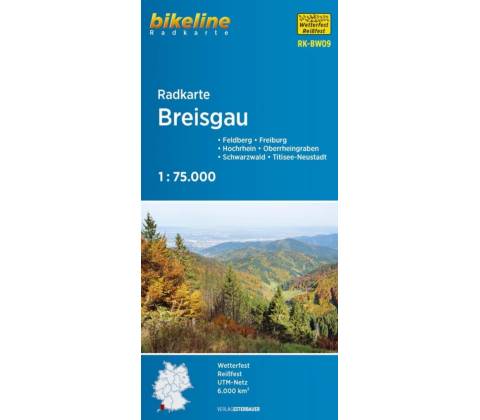 BRIESGAU CYCLE MAP GPS