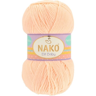 Nako Elit Baby 3701 pastelově oranžová