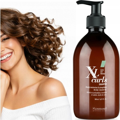 Kosswell XL Curls šampon pro vlnité vlasy 500ml