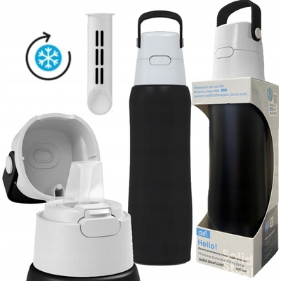 Dafi Solid Steel 0,5 l černá