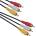 DeTech Кабел DeTech 3RCA - 3RCA, High Quality, 3m - 18119