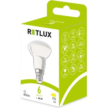 RETLUX RLL 622 R50 E14 Spot 6W CW D